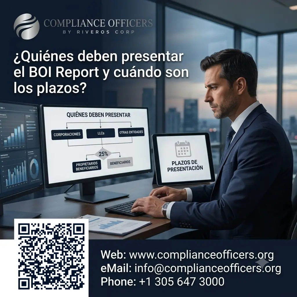 ¿Quiénes deben presentar el BOI Report?
