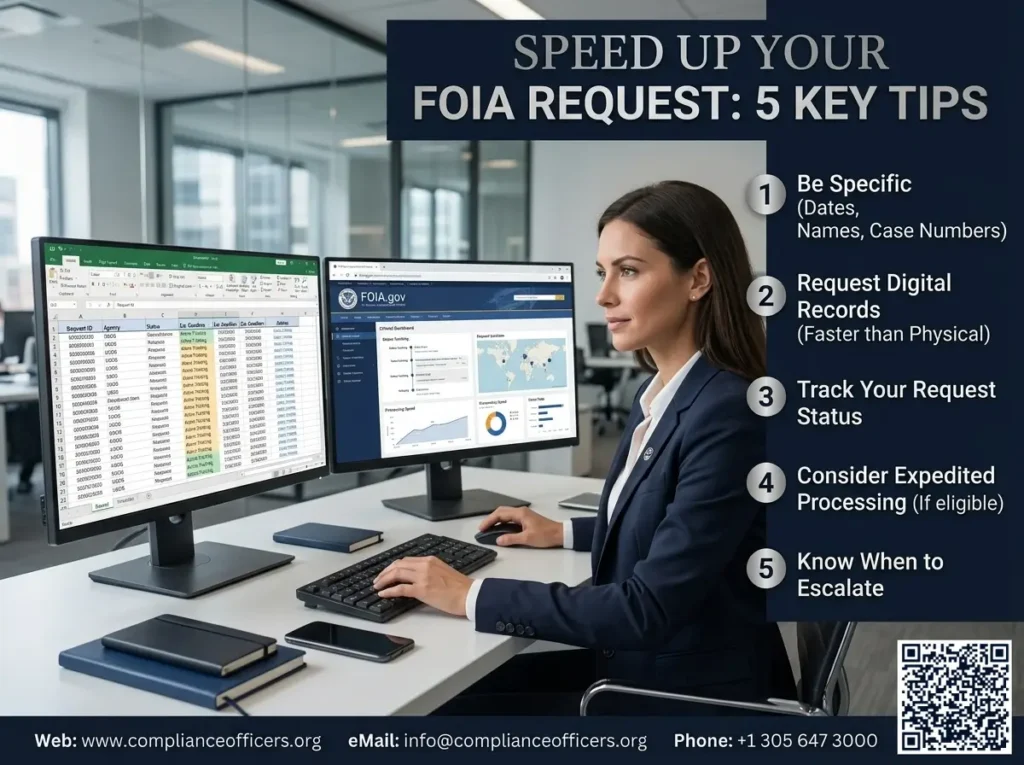 Tips to Speed Up Your FOIA Request