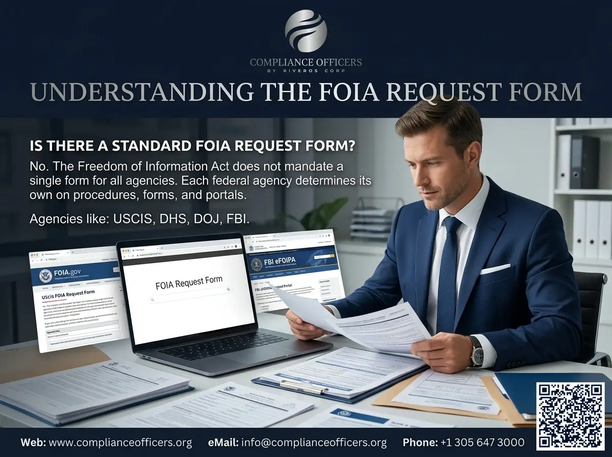 Understanding the FOIA Request Form  