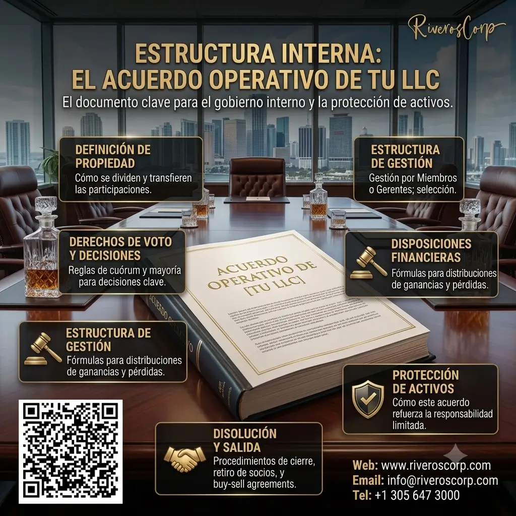 En Riveros Corp te ayudamos en el Registro de tu nueva LLC