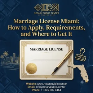 Marriage License Miami: How to Apply, Requirements, and Where to Get It
