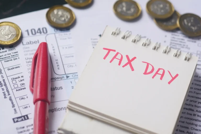 Tax return form and hand written in Riveros Corp