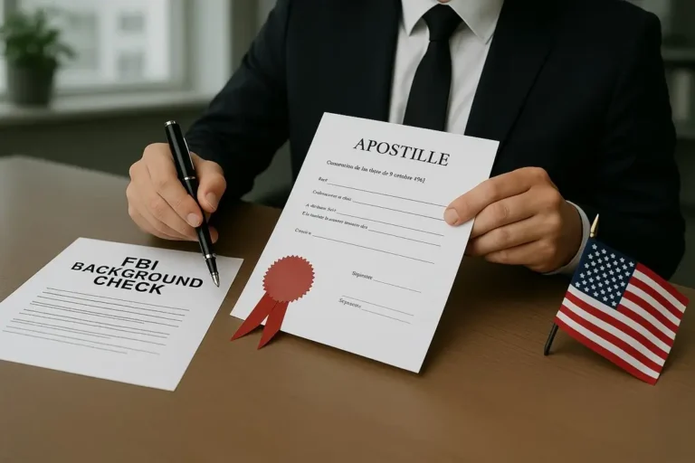 fbi apostille services