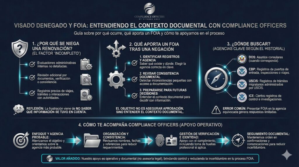 me negaron la renovación de visa americana
