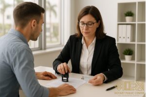 notarized what does it mean