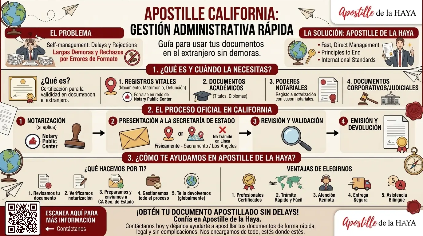 Apostille California- Gestión Administrativa