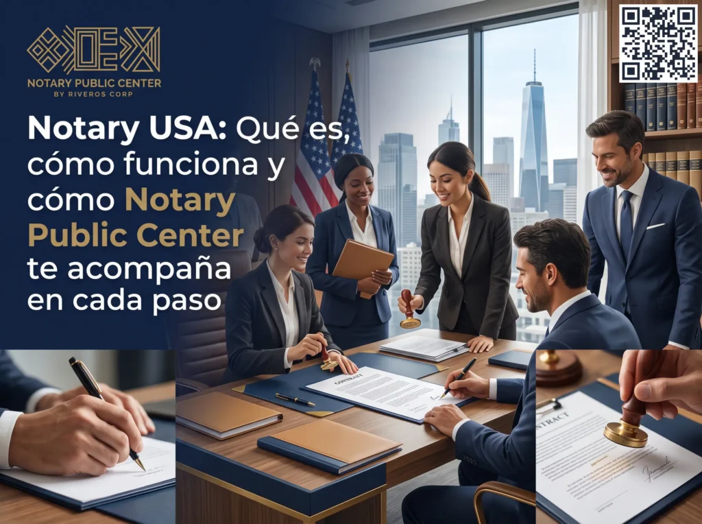 Notary USA: Qué es, cómo funciona y cómo Notary Public Center te acompaña en cada paso