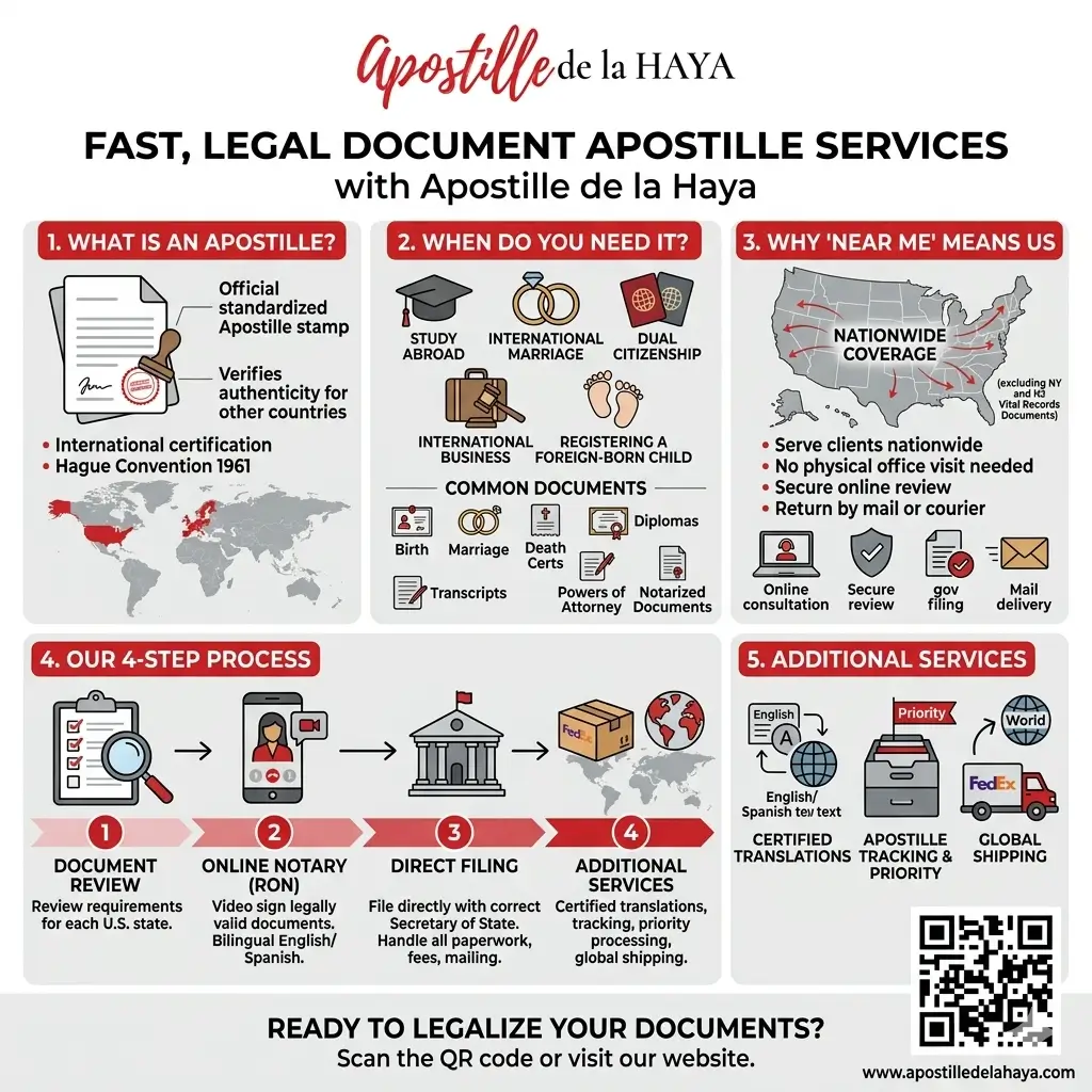 Apostille Services Near Me Infograph