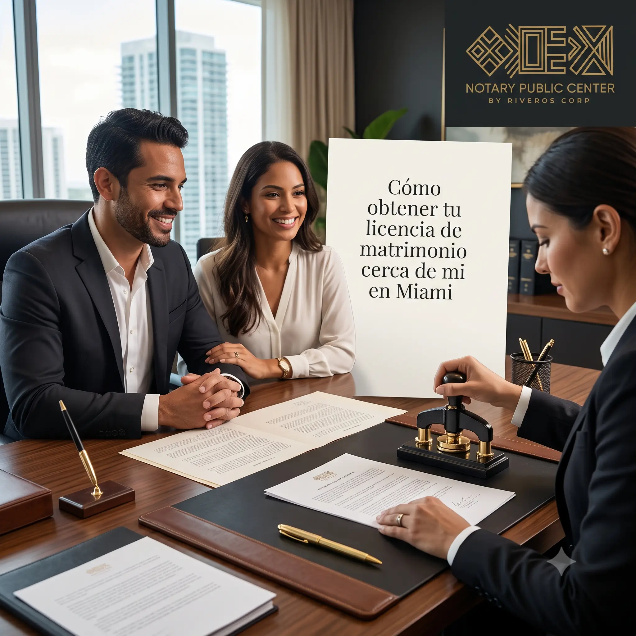 Cómo obtener tu licencia de matrimonio cerca de mi en Miami