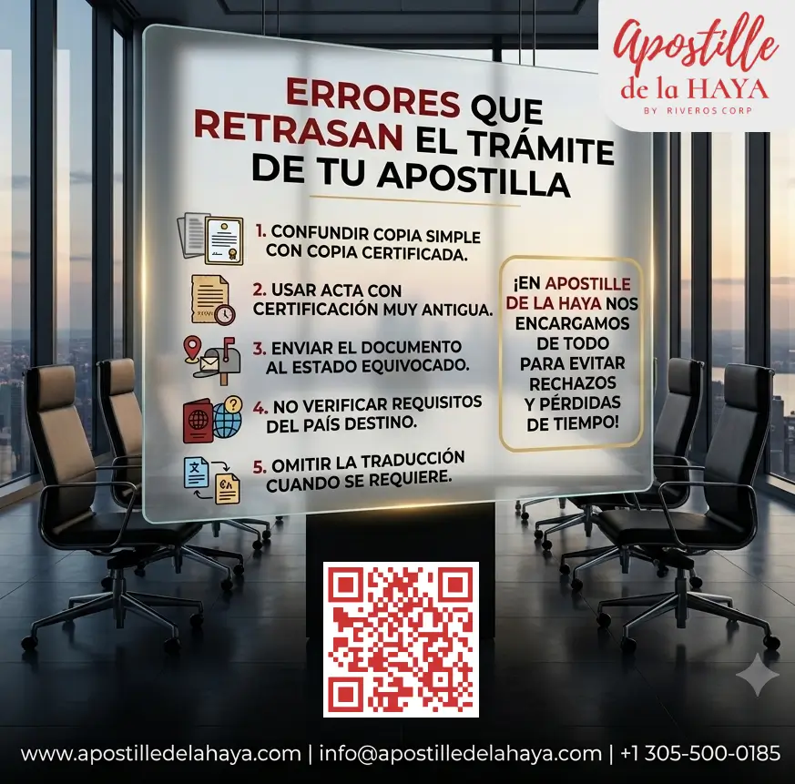 Errores que retrasan el trámite