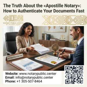 The Truth About the «Apostille Notary»: How to Authenticate Your Documents Fast