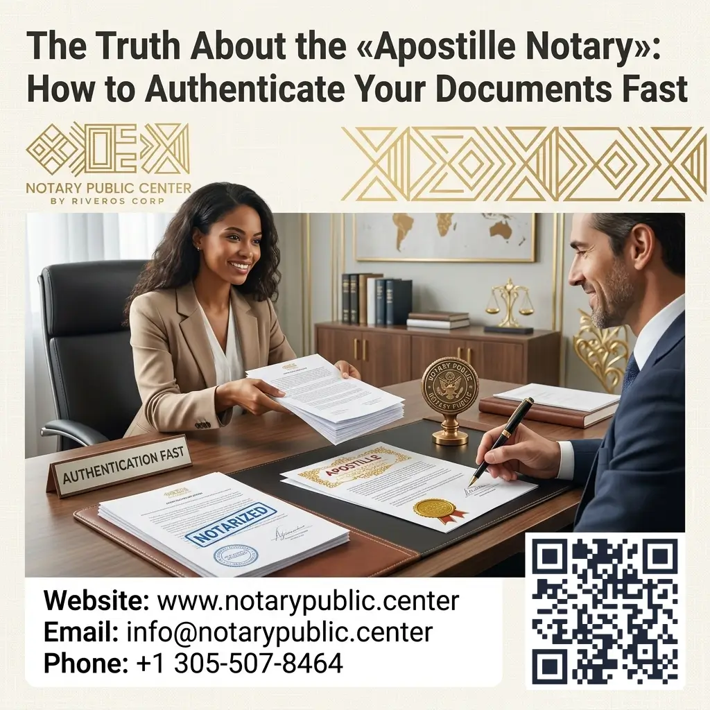 The Truth About the «Apostille Notary»: How to Authenticate Your Documents Fast