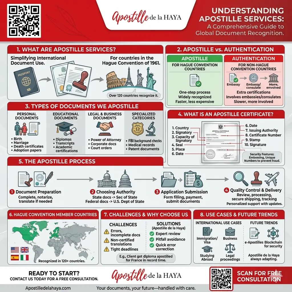 What is Apostille Services: Complete Guide to International Document Authentication