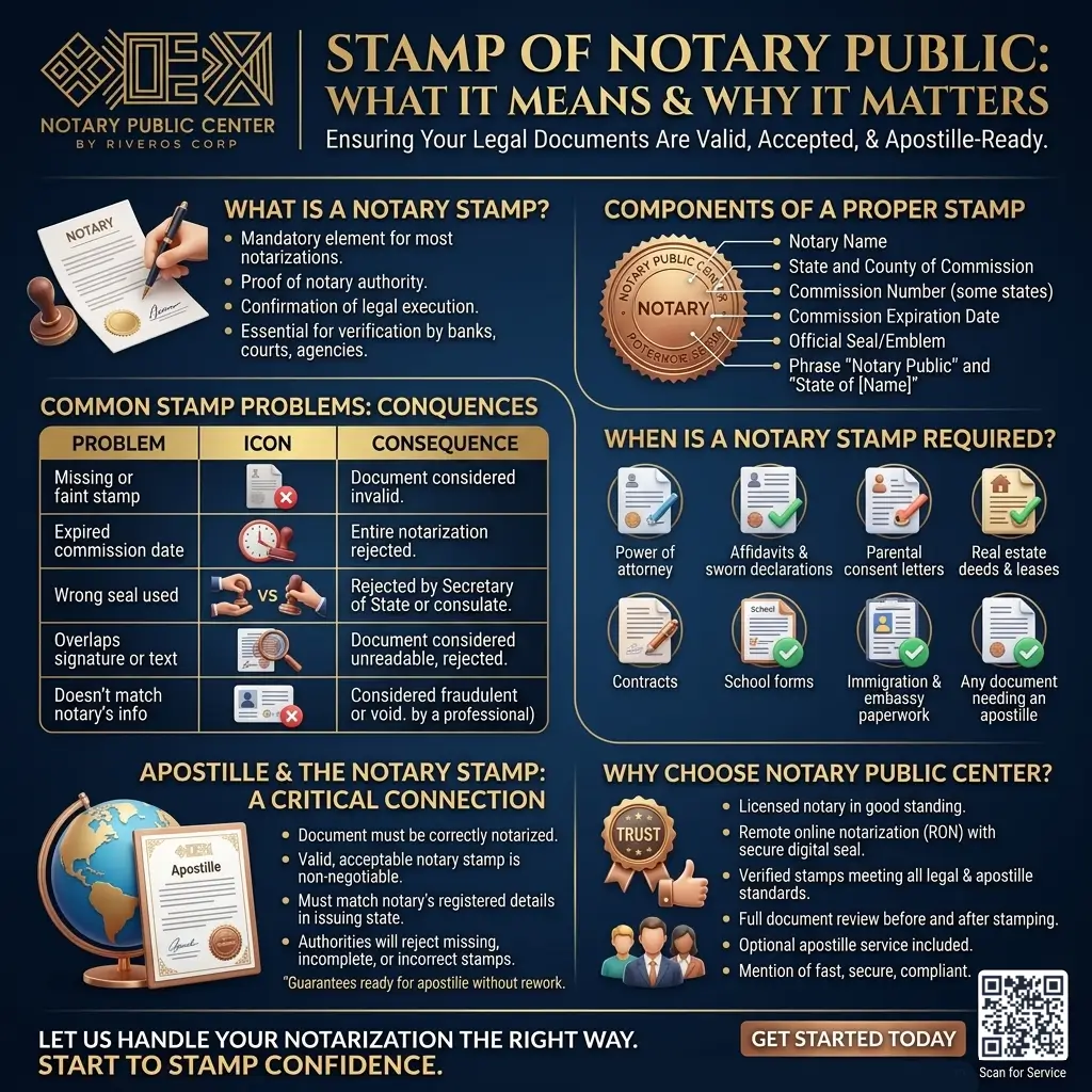 Stamp of Notary Public- What It Means and Why It Matters for Your Documents