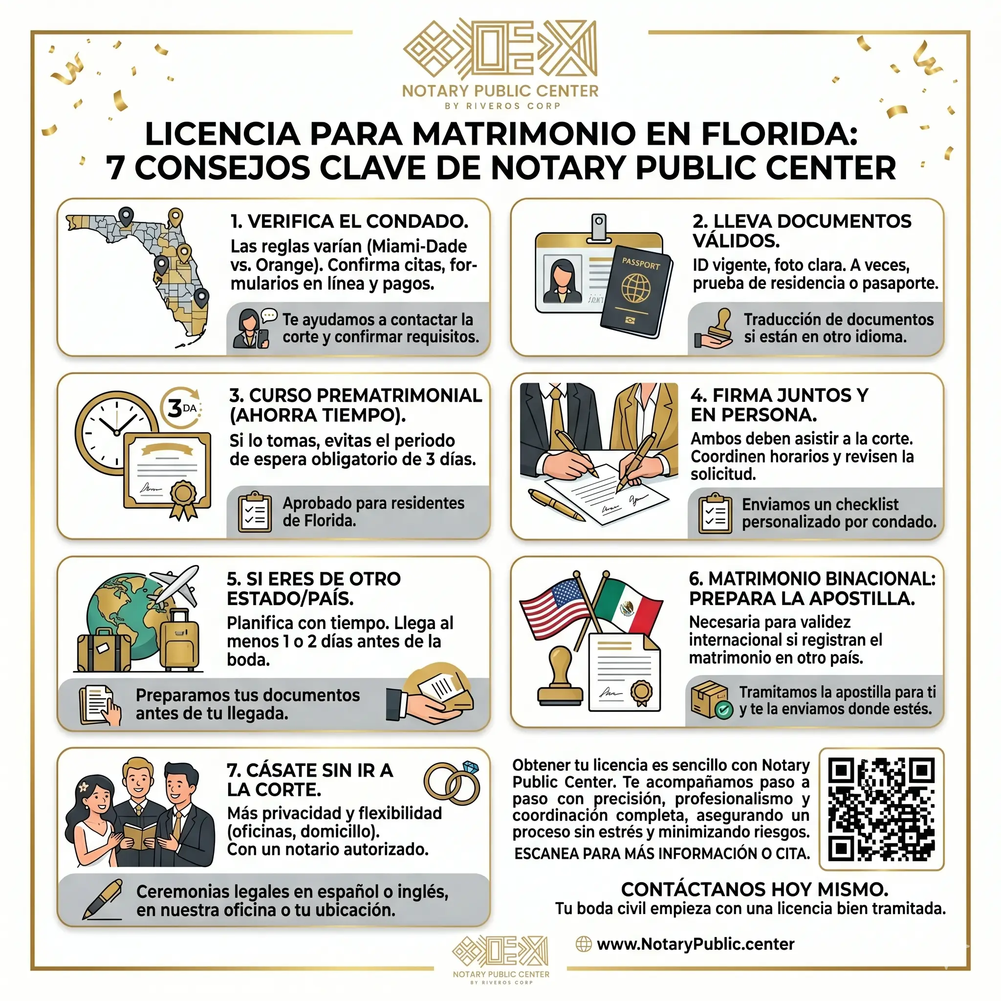 Licencia para matrimonio: 7 consejos clave para obtenerla sin errores