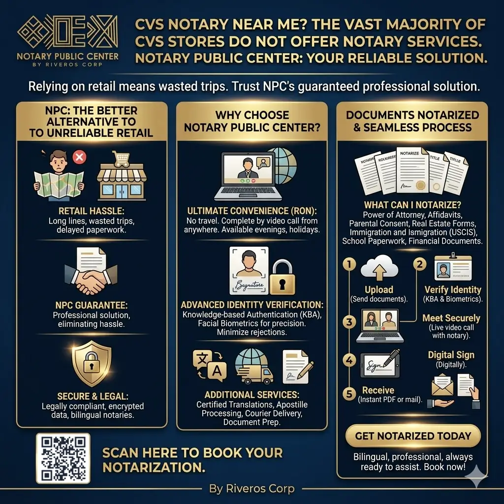 CVS Notary Near Me - Notary public center