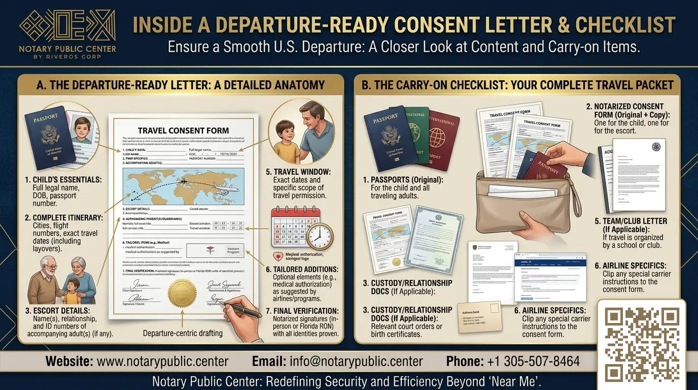 Our end-to-end service for U.S. departures
