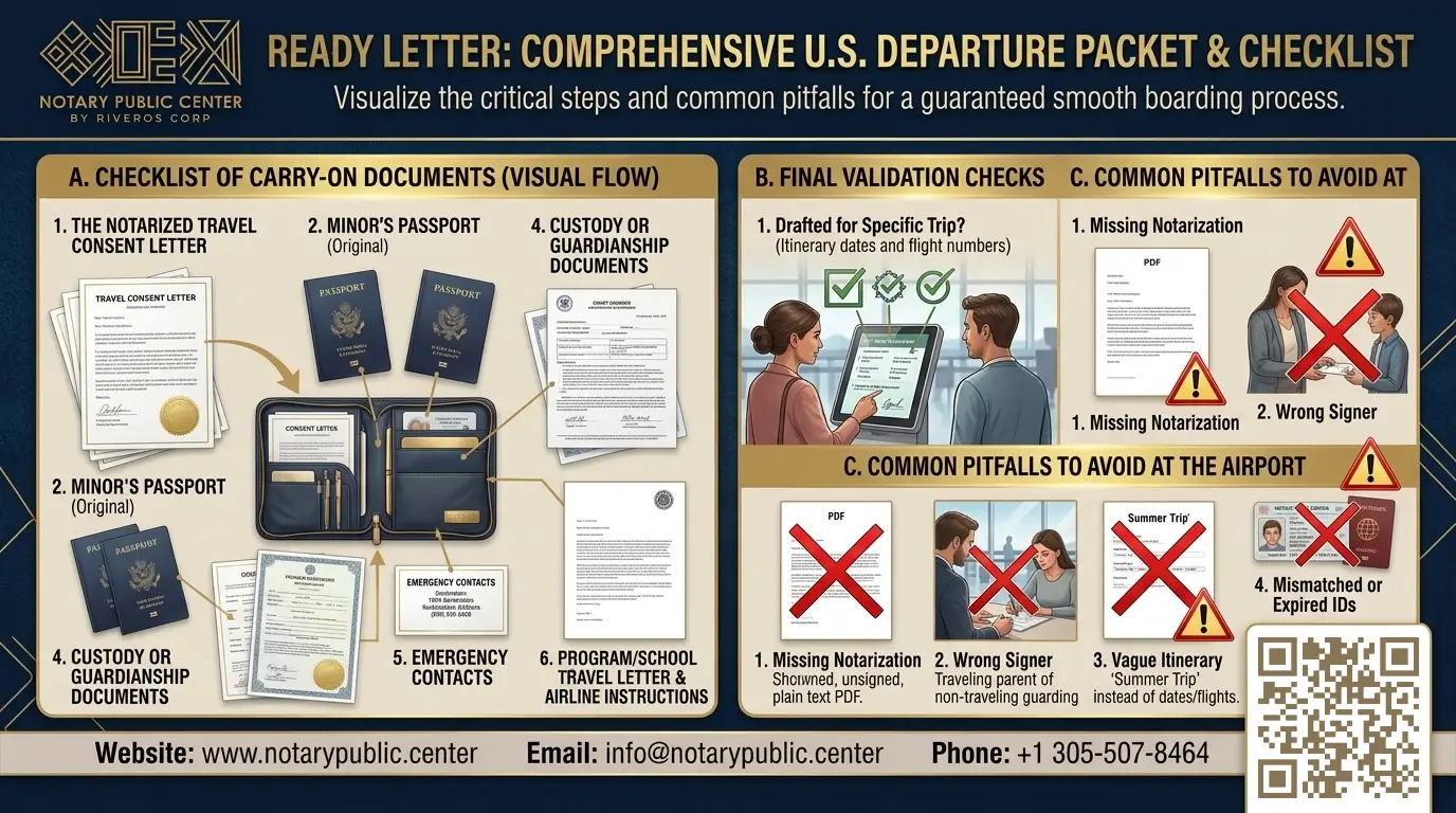 Why choose Notary Public Center for a departure ready consent