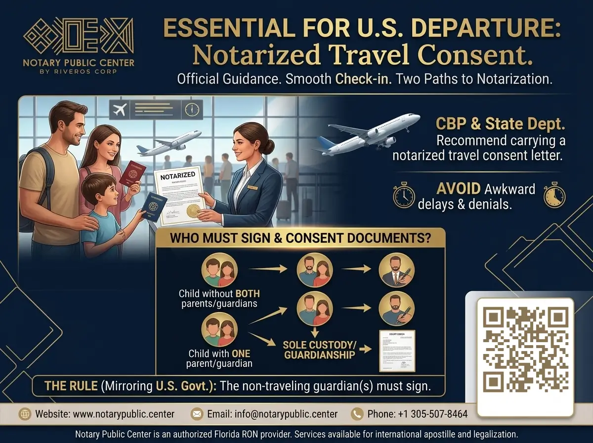 Why notarization matters for leaving the U.S.