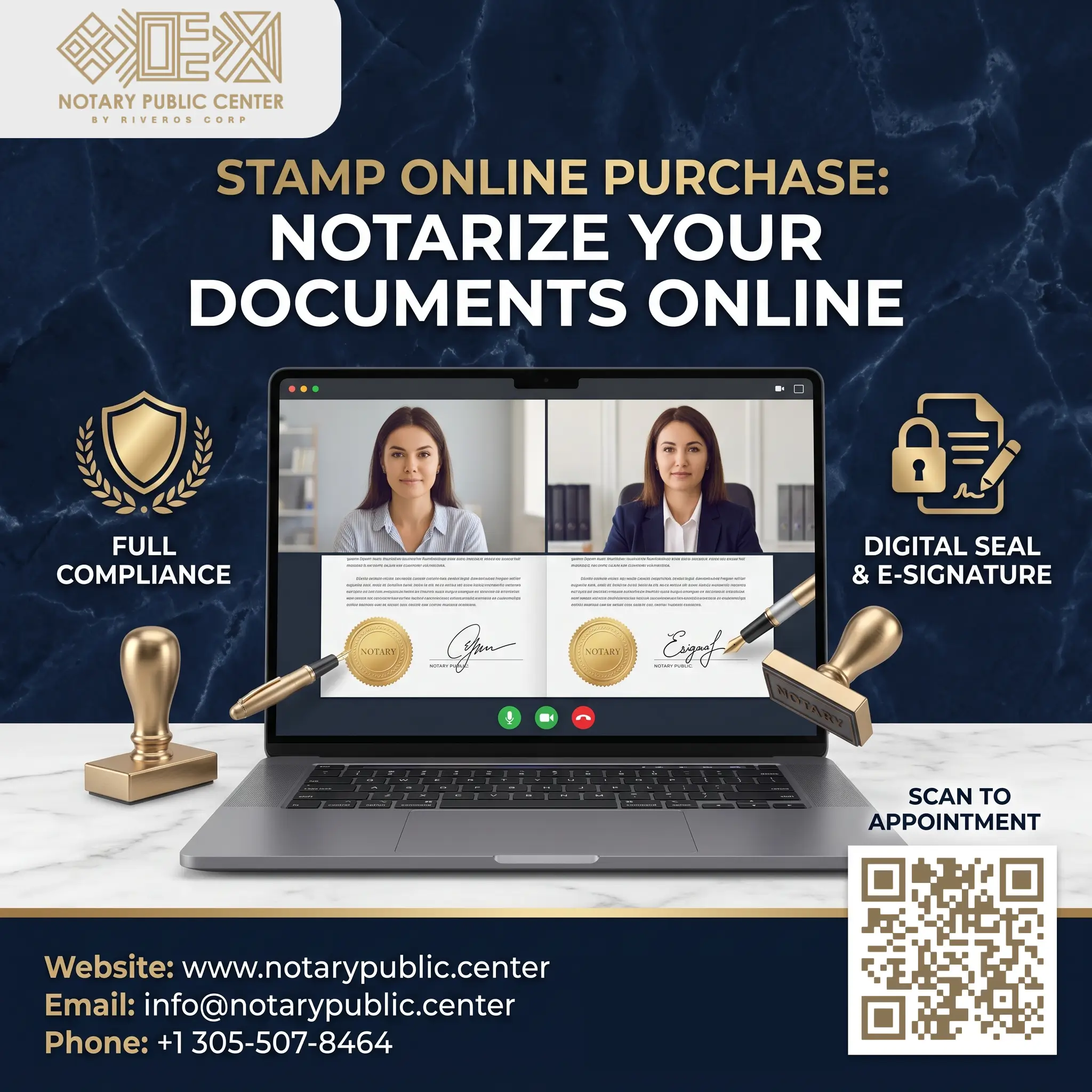 Stamp Online Purchase: Notarize Your Document Online with Notary Public Center