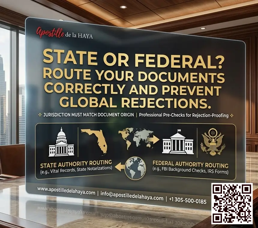 State vs. Federal Apostilles