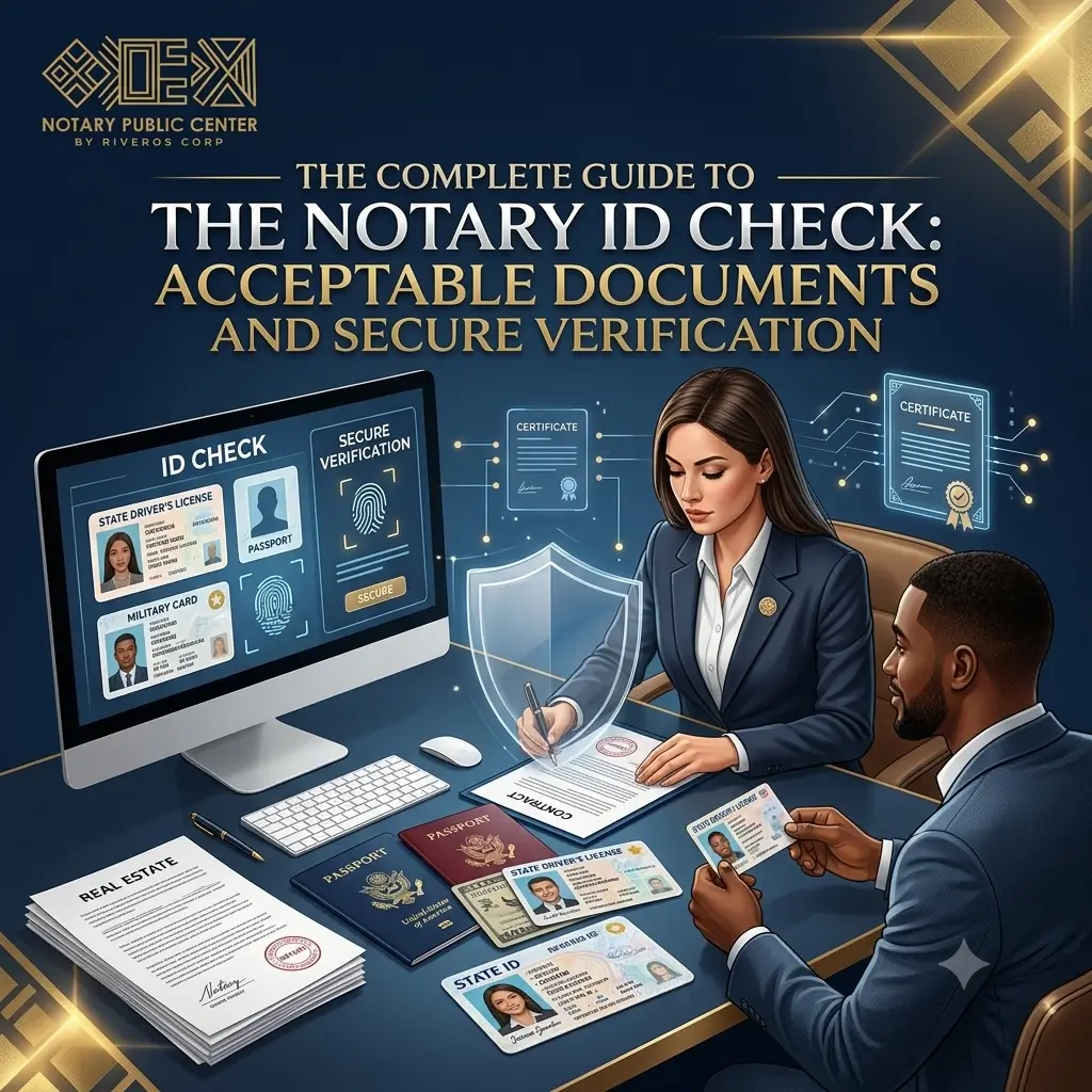 The Complete Guide to the Notary ID Check: Acceptable Documents and Secure Verification