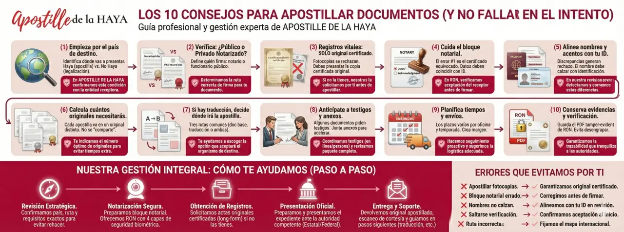 apostillar documentos