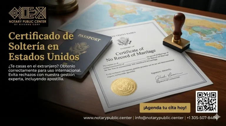 Certificado de Soltería en Estados Unidos: Qué es, Cómo Obtenerlo y Para Qué Sirve