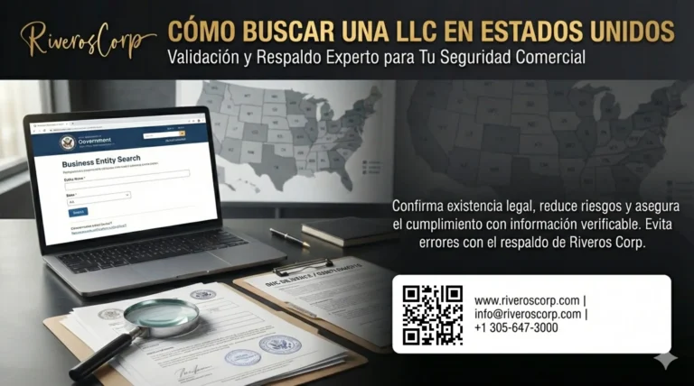 Cómo buscar una LLC en Estados Unidos