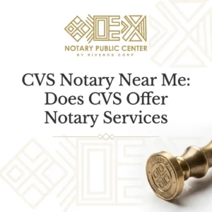CVS Notary Near Me: Does CVS Offer Notary Services