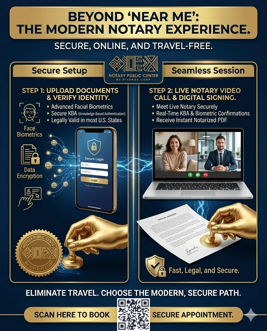 How does online notarization work?