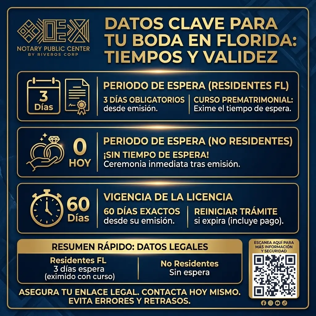 Licencia de Matrimonio en Florida
