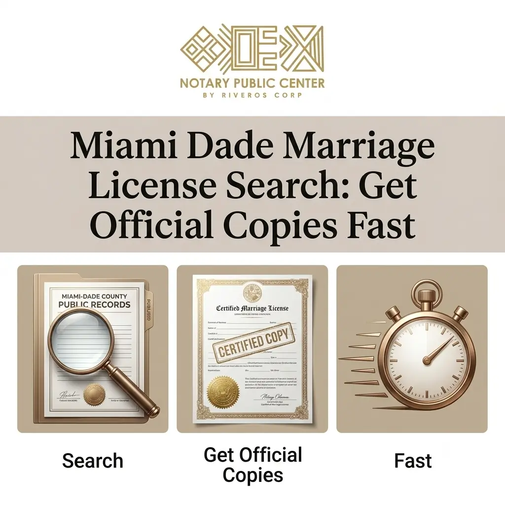 Miami Dade Marriage License Search: Get Official Copies Fast