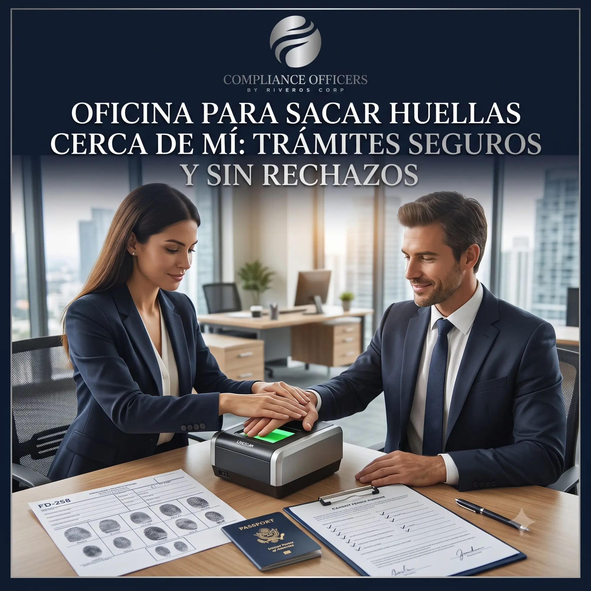 Oficina para Sacar Huellas Cerca de Mí: Trámites Seguros y Sin Rechazos