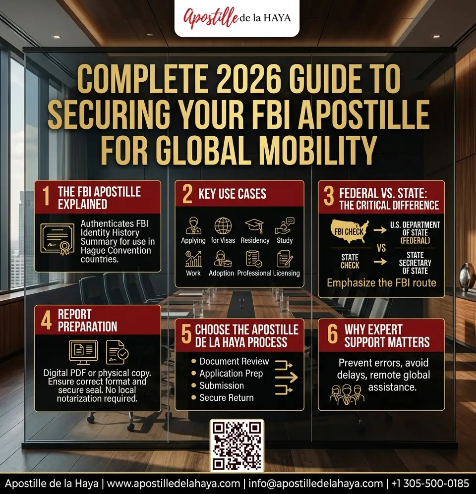 What Do FBI Apostille Services Include?