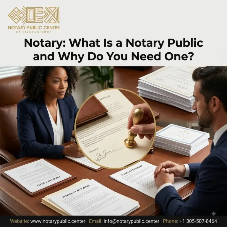 Notary: What Is a Notary Public and Why Do You Need One?