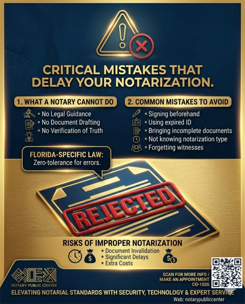 Why a Notary May Decline the Appointment