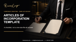 Articles of Incorporation Template – Riveros Corp