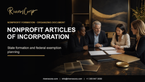 Nonprofit Articles of Incorporation – Riveros Corp