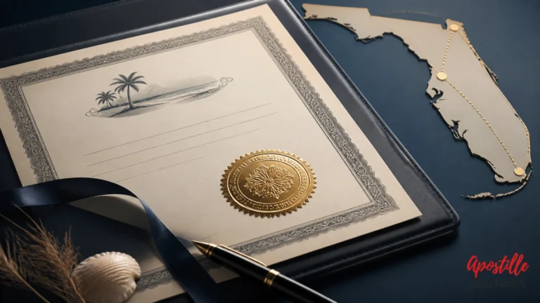 florida marriage certificate apostille