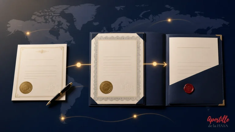 marriage certificate legalization