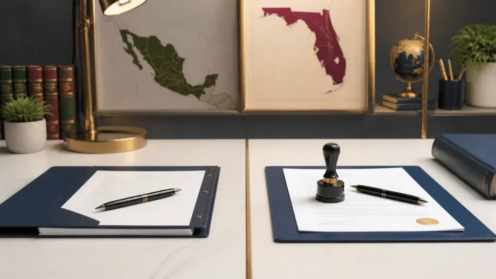 poder notarial en el consulado mexicano