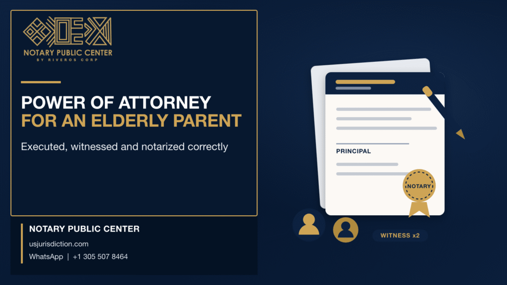 power of attorney for elderly parent