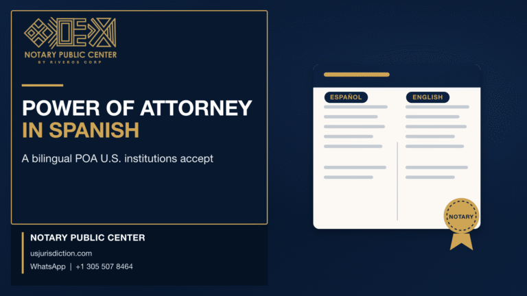 power of attorney spanish