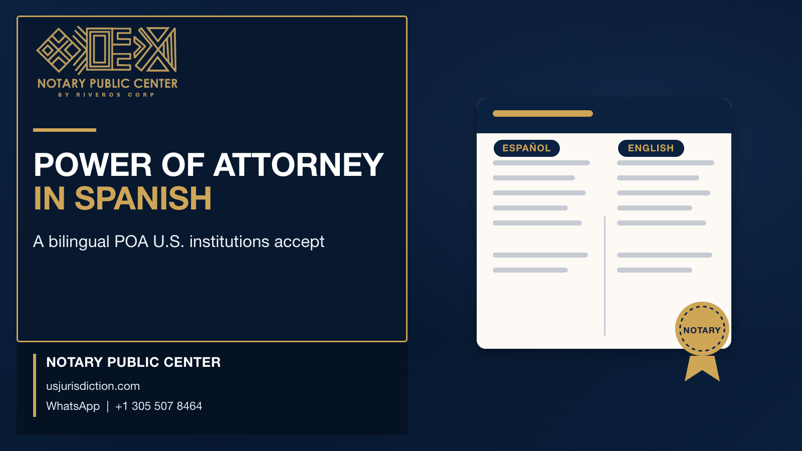 power of attorney spanish