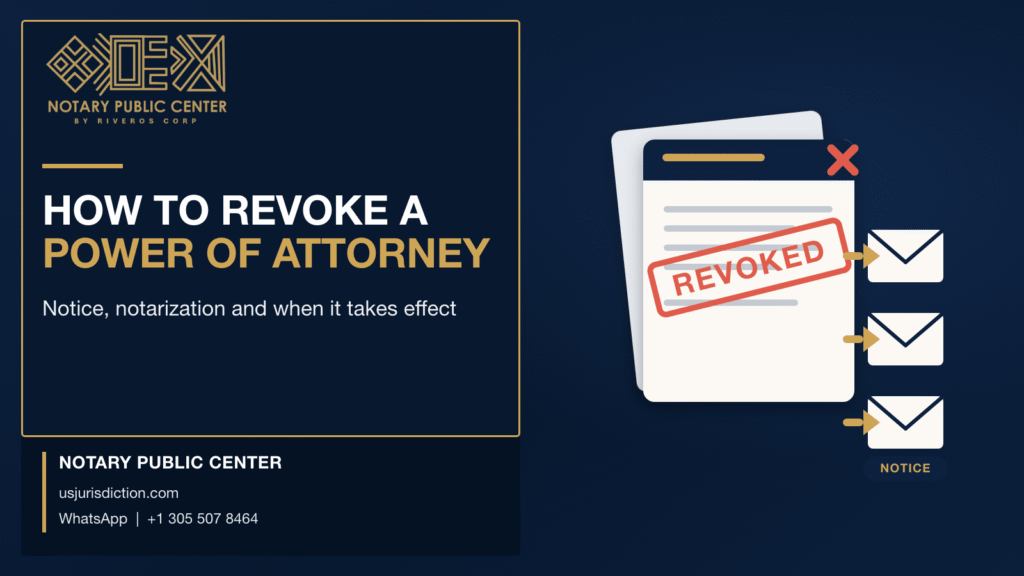 revoke power of attorney