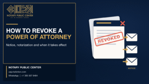 revoke power of attorney
