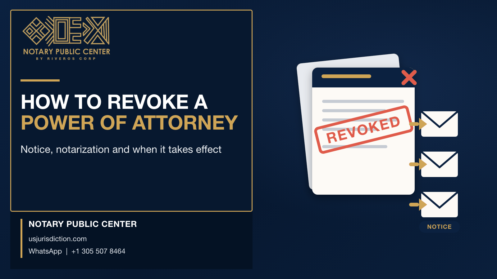 revoke power of attorney