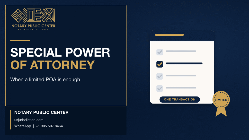 special power of attorney