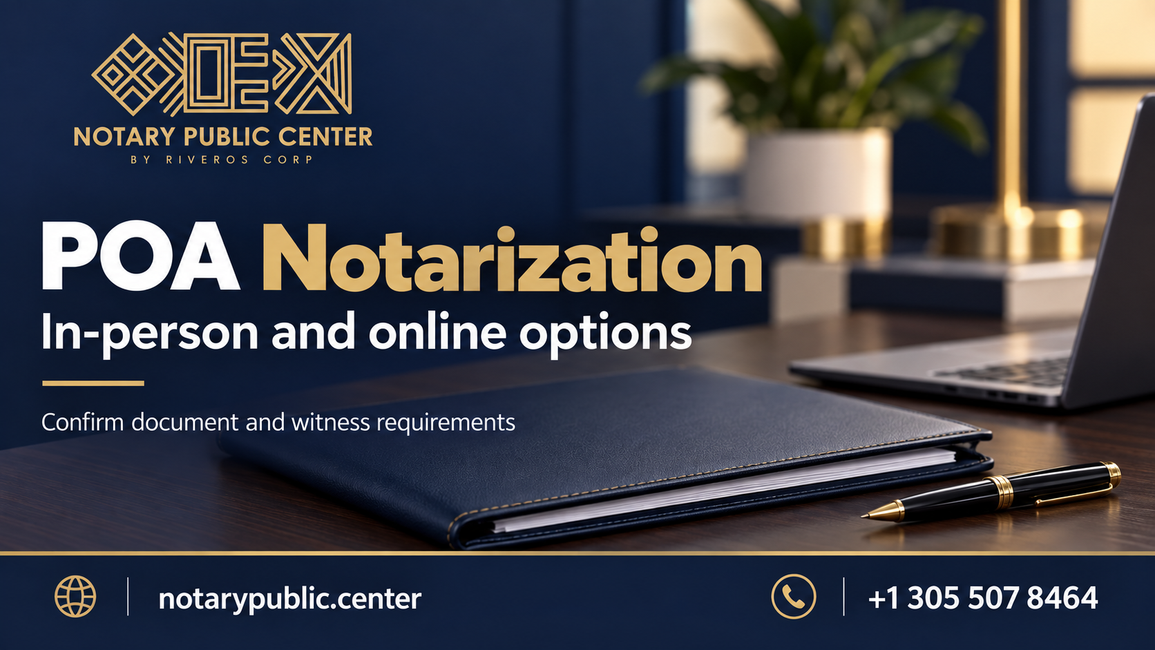 Where can I get a POA notarized? Appointment options with Notary Public Center